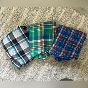 5T Plaid Flannel Shirt Bundle